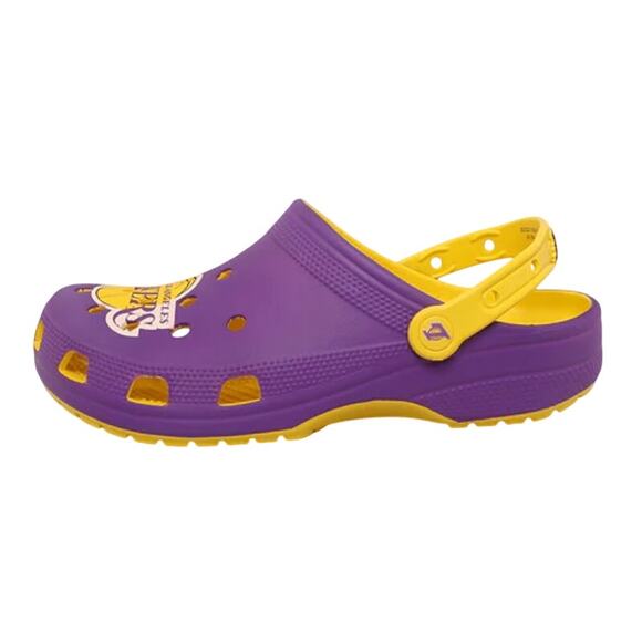 CROCS Mens NBA Los Angeles Lakers Clog US 10 EU 43.5 Purple Yellow NWT main image 8